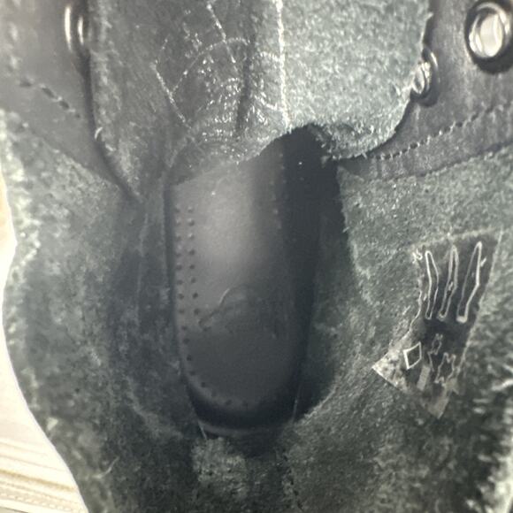 Dr Doc Martens Boots Womens 5 Black 1460 Pascal Soft Leather Combat - Picture 7 of 9